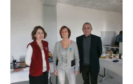 28 février - Françoise LOUVIGNY, Médaillée d'OR