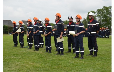 3 juin 2017 - BAUGE - Challenge du Jeune Sapeur-Pompier