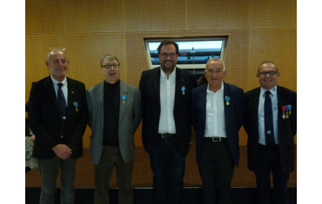 Remise de MJSEA lors de la soirée du CA OMS Angers le 13 Décembre 2019 Angers