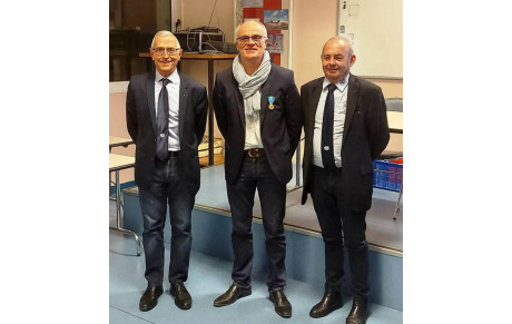 26 novembre 2021 - ANGERS - Denis LEBRETON, médaille de bronze 