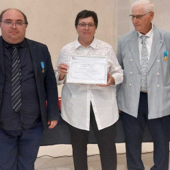 18 septembre 2026 - SAINT-BARTHELEMY-D'ANJOU - Isabelle Lorand encouragée pour son engagement
